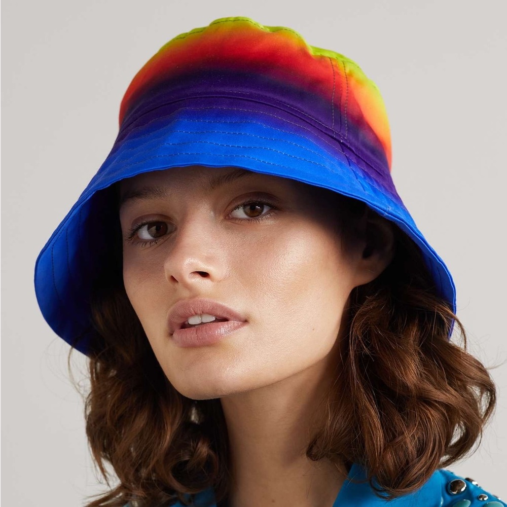 Dries Van Noten Rainbow Bucket Hat